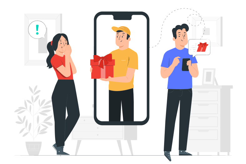 How to send gifts & top up hero image